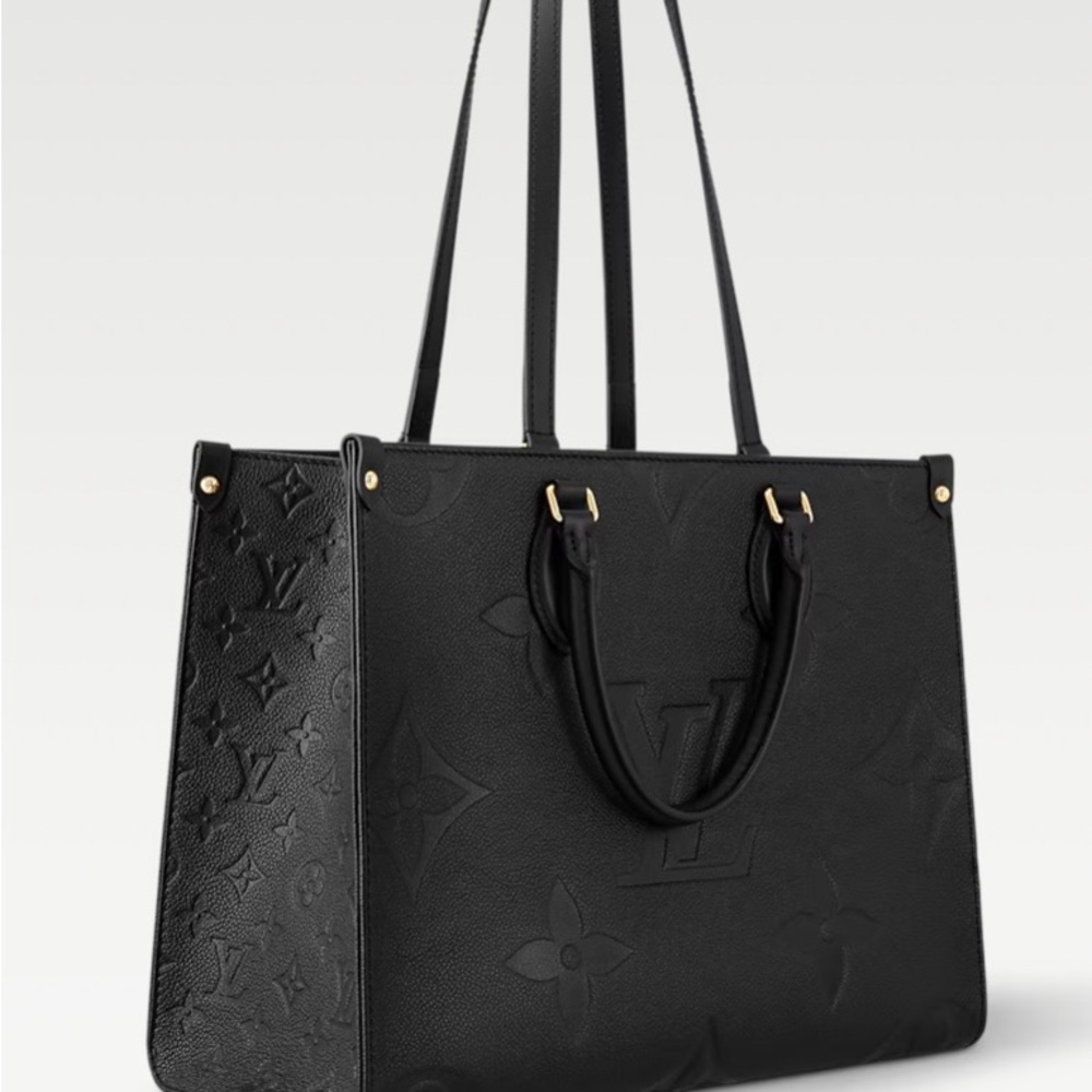 Louis Vuitton Black Tote Bag